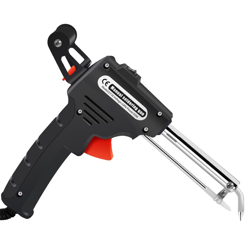 Cross-border Selected Manual Solder Feed Soldering Gun, US/EU Plug Handheld Soldering Gun 60W, Manual Solder Feed Electric Soldering Iron