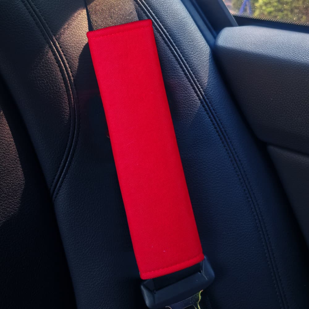 Car shoulder pads with ice silk, extended car seat belt anti-strain cover, soft, suitable for all seasons, wholesale.