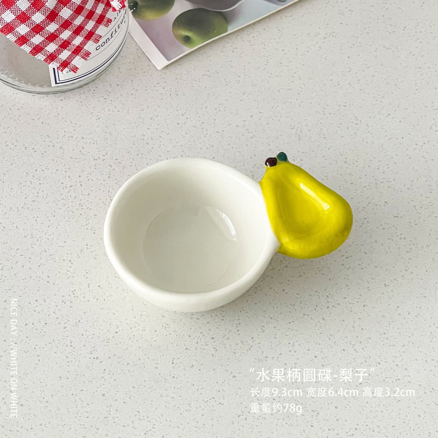 Underglaze Color Dip Dish, High Appearance Sauce Dish, Small Ceramic Soy Sauce Dish, Vinegar Dish, Small Bowl