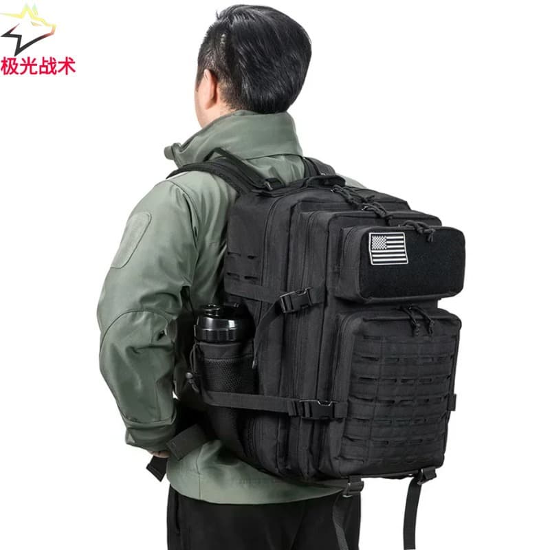 Tactical Outdoor Sports Shoulder Bag Large Capacity Durable Commuter Backpack Multi-functional MOLLE System Travel Backpack