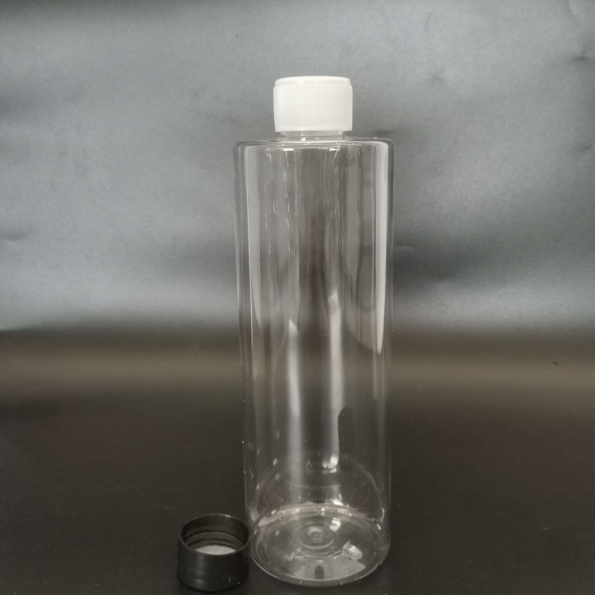 500ml Flat Shoulder Transparent Shampoo Dispensing Bottle Pet Material Lotion Dispensing Bottle Hydrosol Bottle Flat Shoulder Bottle