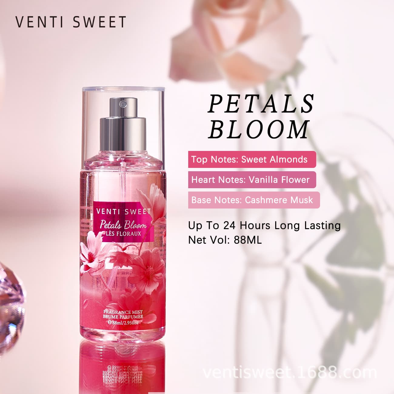 Cross-border Perfume Body Mist Long-lasting Perfume Mist Factory Trade Wholesale