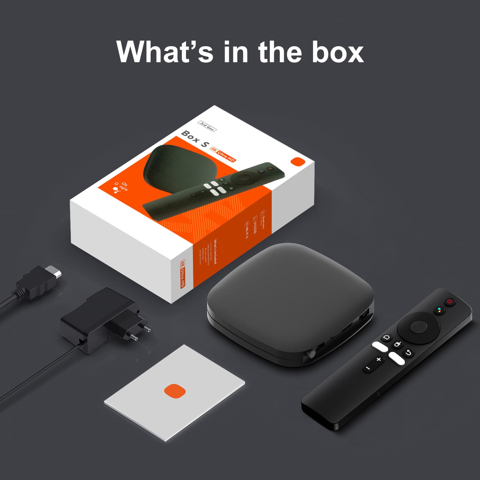 Cross-border best-selling 4K network set-top box TV BOX Android 14 with screen casting, HD 5G WIFI TV box