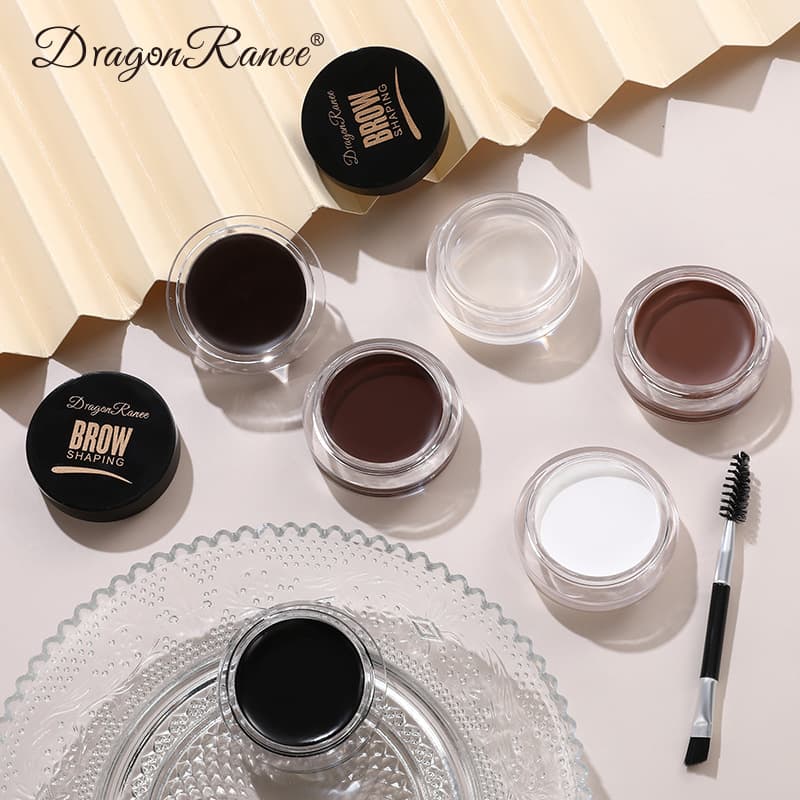 Cross-border Wild Eyebrow Gel Eyebrow Pencil Setting Gel European and American Hair Setting Wax White Eyebrow Gel Eyebrow Pencil