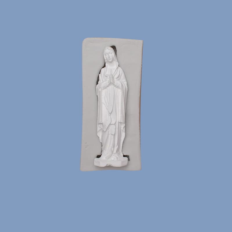 Our Lady of Lourdes Statue Silicone Mold DIY Chocolate Mold Handmade Baking Tool
