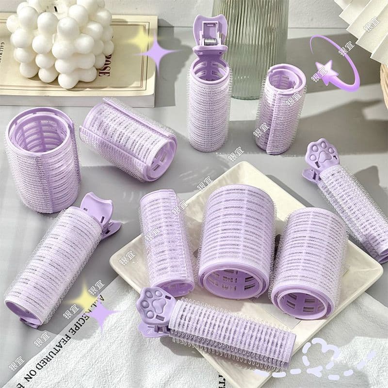 Hair curling iron, bangs curler, figure-eight air curler, popular hair root volumizing clip, student dormitory clip.