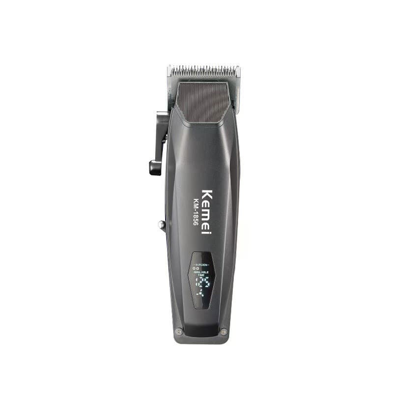 Kemei KM-1856 New LCD Digital Hair Clipper, Long-Lasting Cordless Trimmer