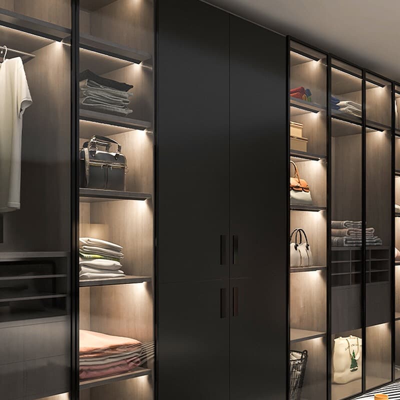 Blade-edge shelf light, slot-free surface-mounted wine coat linear light, sensor light strip, LED display sub-light