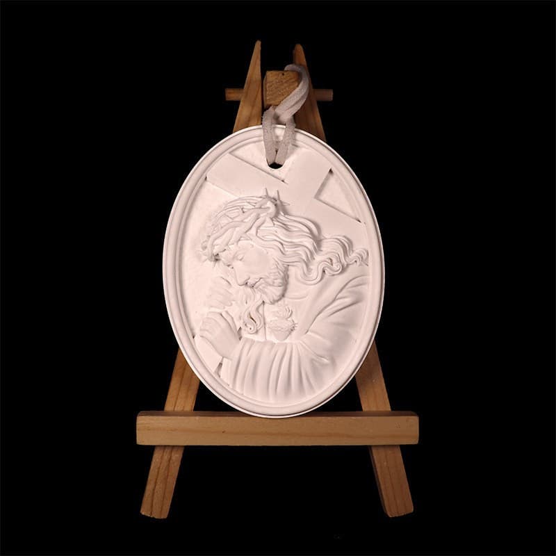 Vintage Ins Style Embossed Portrait Aromatherapy Plaster Hanging Card Car Deodorizer Fragrance Ornament Christmas Car Use