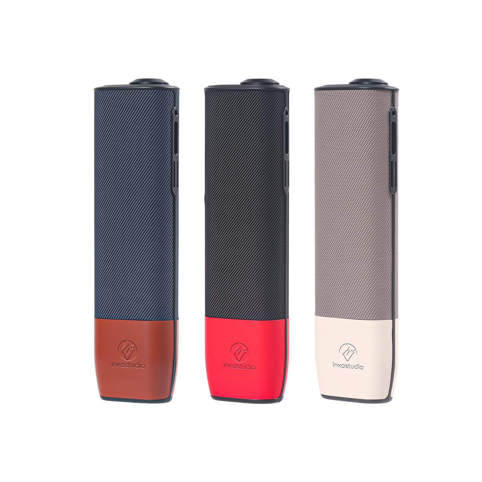 Compatible with ilum i one protective case, drop-proof denim fabric patchwork shell, leather case, and IQO 7th and 8th generation.