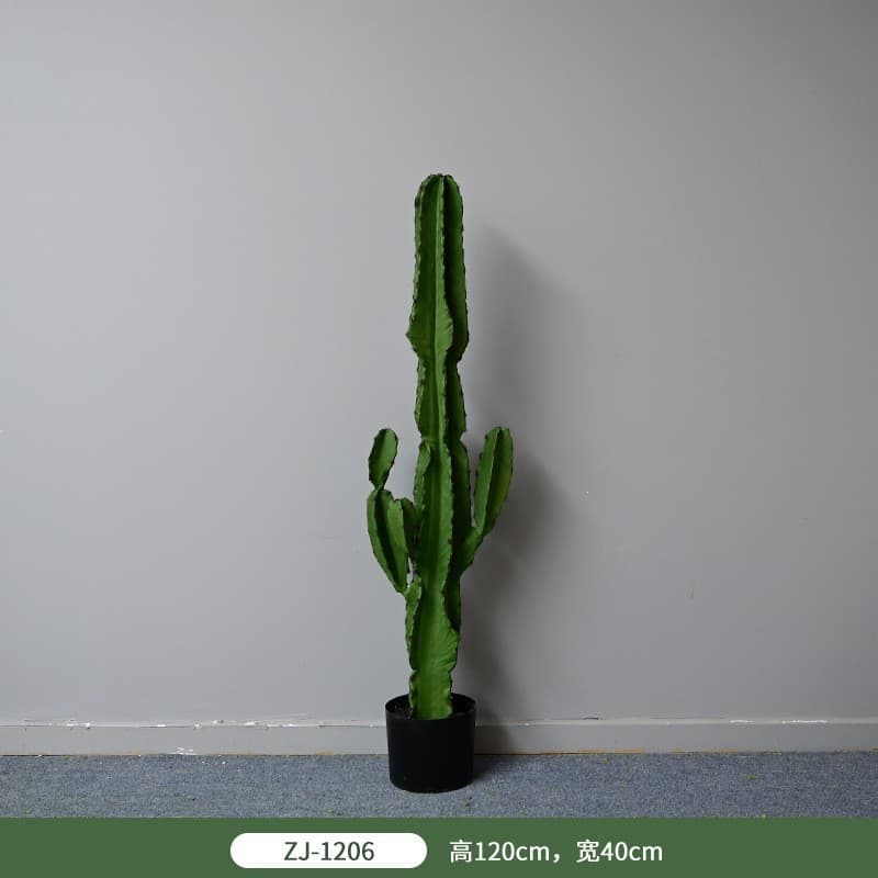 Simulated cactus, artificial greenery, window display, soft furnishings, desert landscaping, sisal, simulated dragon blood tree, cactus, thousand-year wood