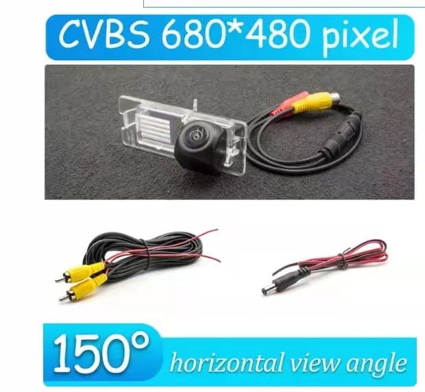 Suitable for Mercedes-Benz C-Class+E-Class and Mazda Car Cameras, High-Definition Night Vision Reversing Rearview Camera