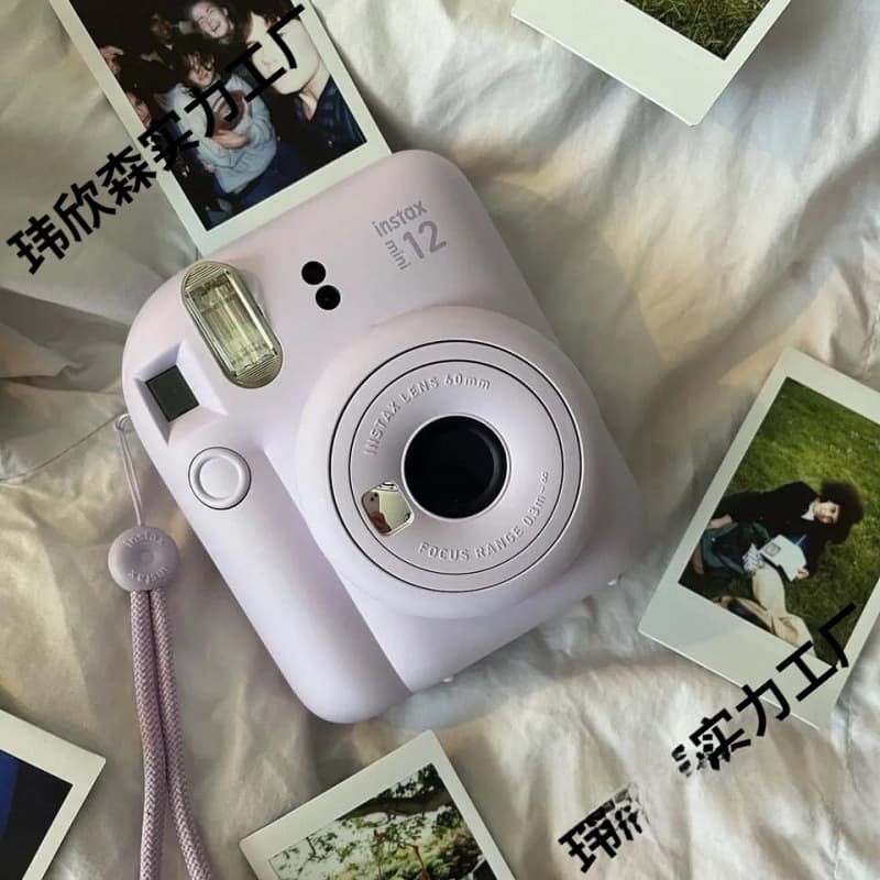 2025 New High-Value Instant Camera for Campus, Birthday Gift, High-Pixel Retro Style, Portable for Travel