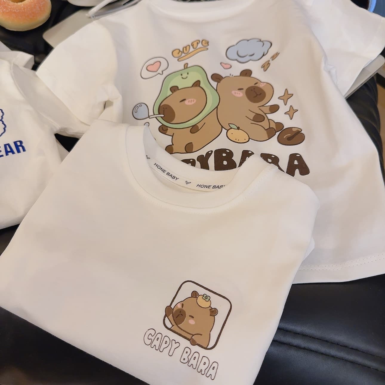 Kids T-Shirt 2026 Summer New Pure Cotton Children's Short Sleeve T-Shirt Boys Girls Cartoon Top Toddler Base Layer Trendy