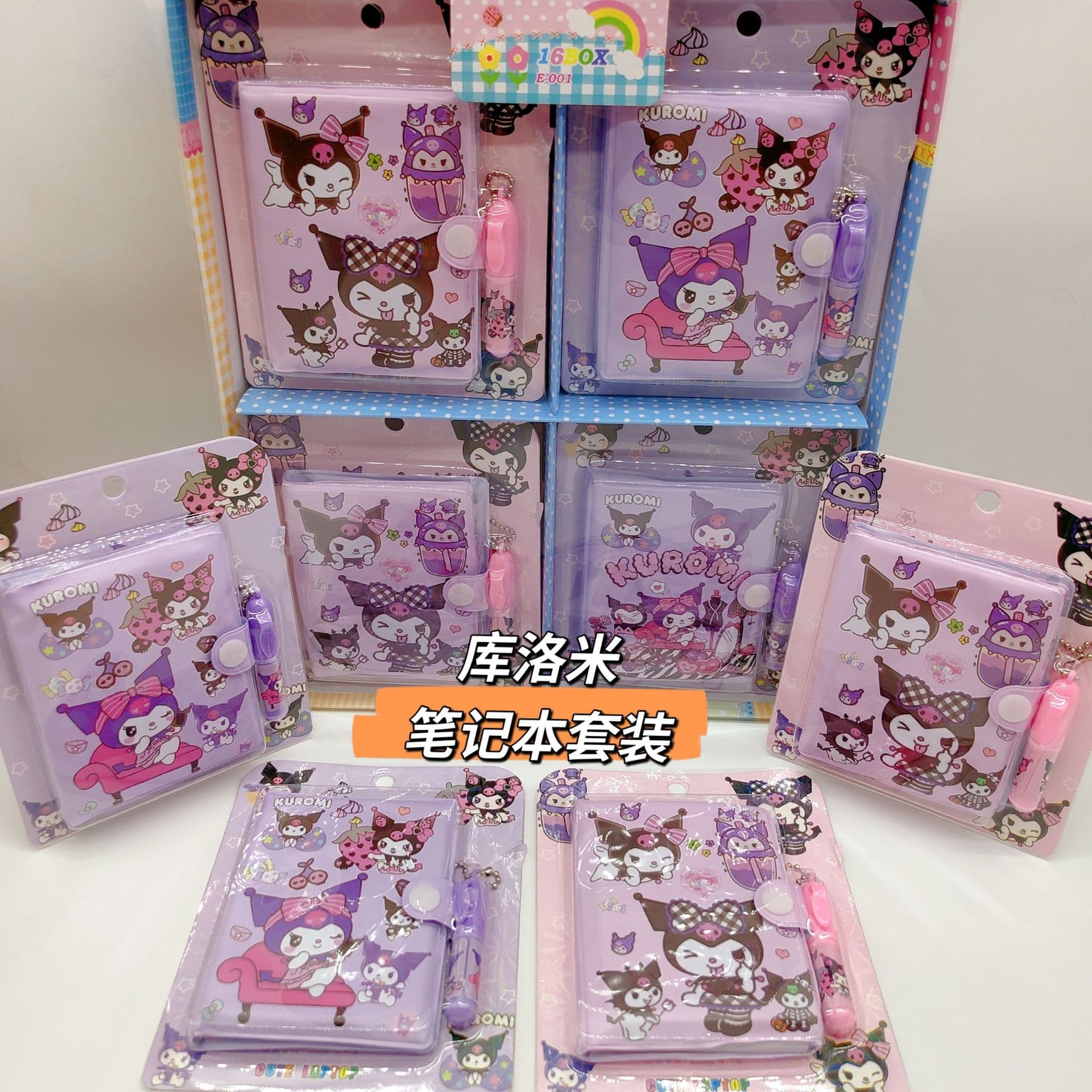 Sanrio Student Notebook Set - Cute Kids Stationery Travel Journal