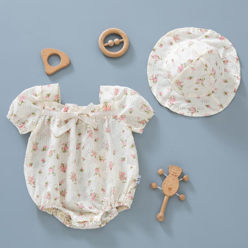 Baby Girl Tank Bodysuit, Summer Thin Triangle Romper, Newborn Cute Princess Bodysuit