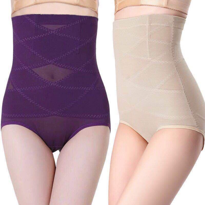 High-waisted seamless cross-over postpartum shaping pants, shapewear, women's high-waisted tummy control pants, source manufacturer.