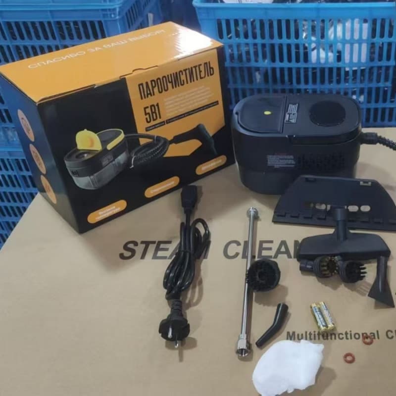 Russian Stock High Temperature High Pressure Washer EU 220V Steam Cleaner Remote Adjustable Cleaning Machine