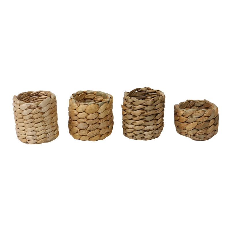 Handwoven Grass Napkin Ring, Placemat Napkin Ring, Rush Woven Napkin Holder, Grass Napkin Ring for Table Setting