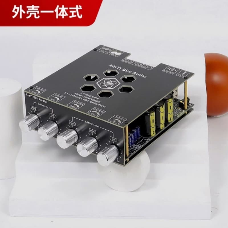 AS21HPA High Power Bluetooth Digital Amplifier 2.1 Channel Subwoofer 300W*2+600W Imported TPA3255