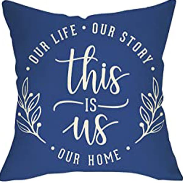 Cross-border Amazon plant floral hydrangea printed linen cushion cover for home sofa living room bedroom pillowcase