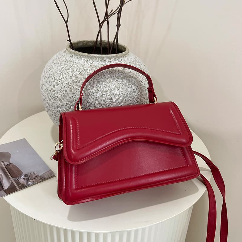 French-Style Personalized Artistic Trendy Fashion Minimalist Women's Bag 2026 Spring New Model Single Shoulder Crossbody Handbag Square Bag
