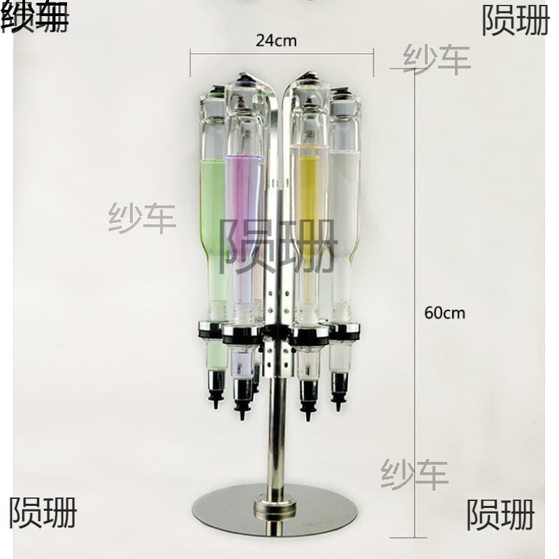 Bulk Perfume Display Stand Bar Pump Head Equipment Wall-Mounted Counter Display
