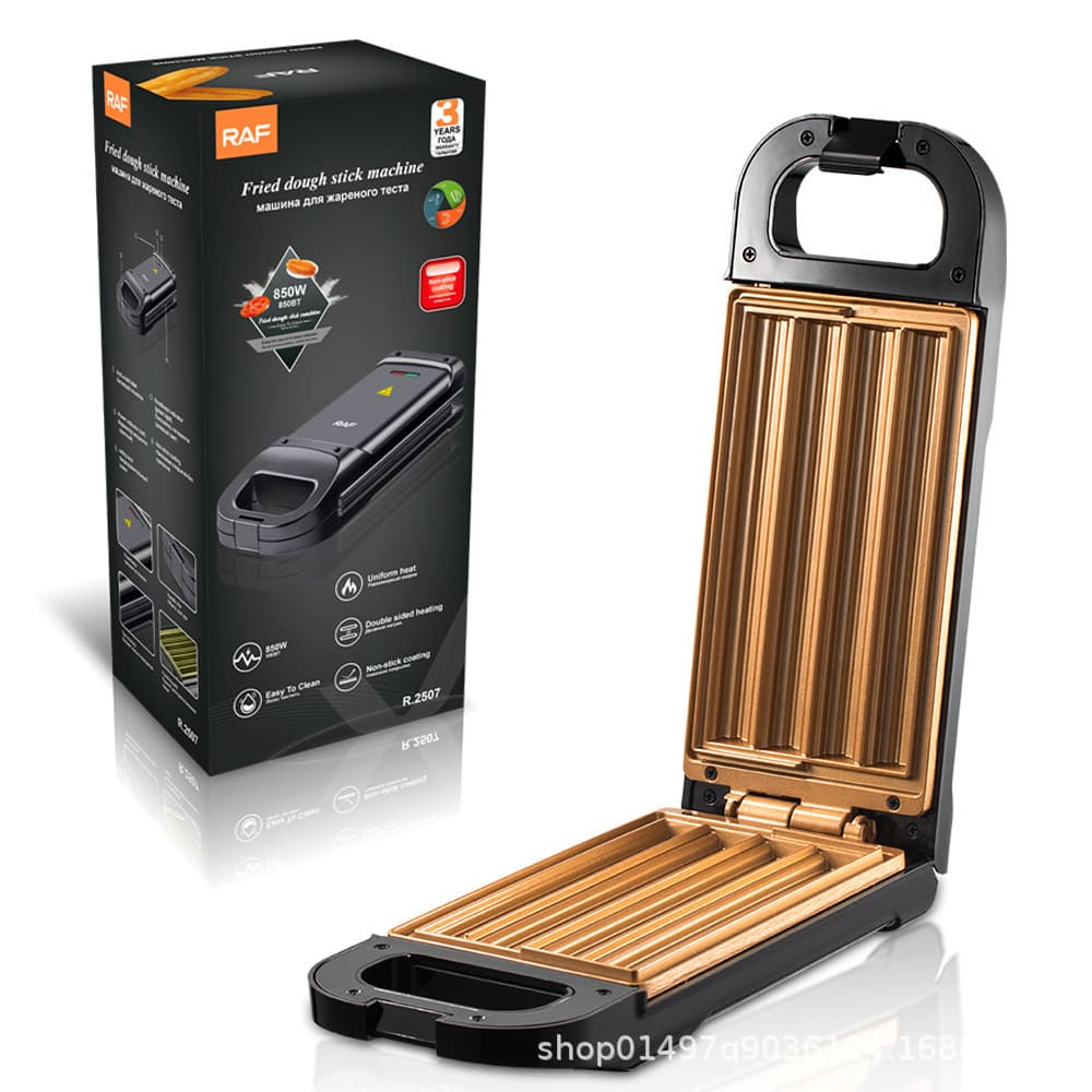RA European version American version European style household double-sided heating sandwich machine multi-functional bread waffle breakfast machine