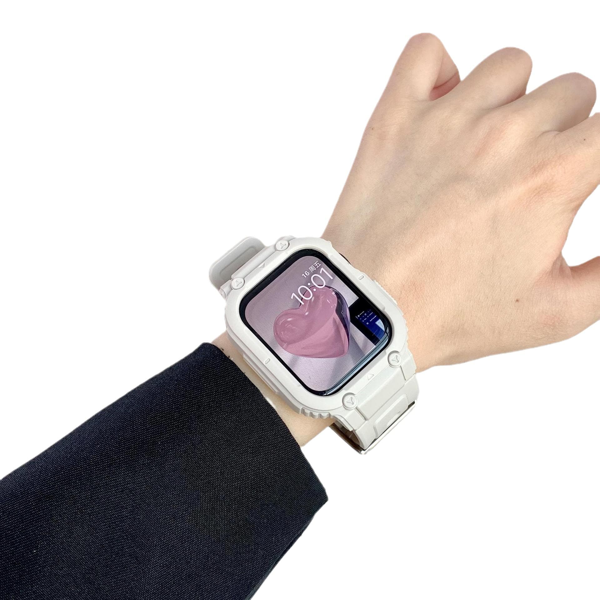 Suitable for Digital Style Ins Watch Strap Starlight Color Applewatch Watch Strap Iwatch7Se Niche S7 High-End Sense