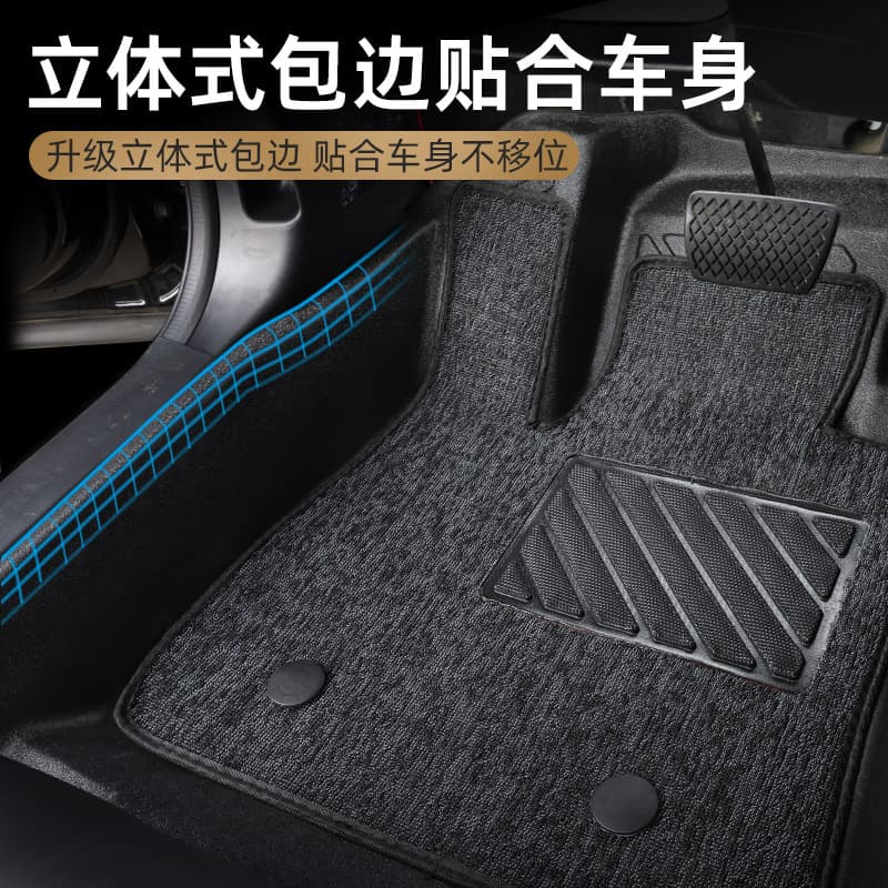 Tpe Car Floor Mats, Specially Designed for Specific Vehicles, Environmentally Friendly, Odorless, Waterproof, Wear-Resistant, Non-Slip, Fully Enclosed Tpe Injection-Molded Car Floor Mats