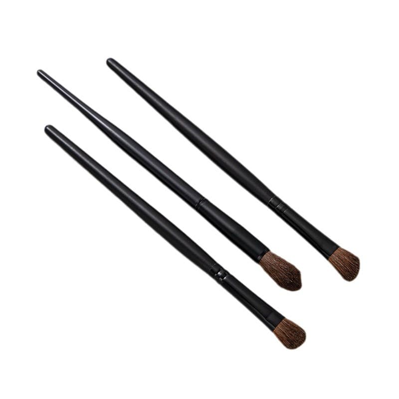 Cangzhou Animal Hair Makeup Brushes Highlight Contour Eyeshadow Blending Set