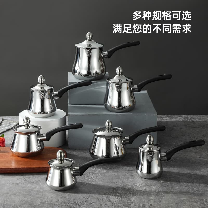 Stainless Steel Coffee Cup Teapot Coffee Pot Moka Pot Pour Over Coffee Pot Turkish Coffee Pot Coffee Tools