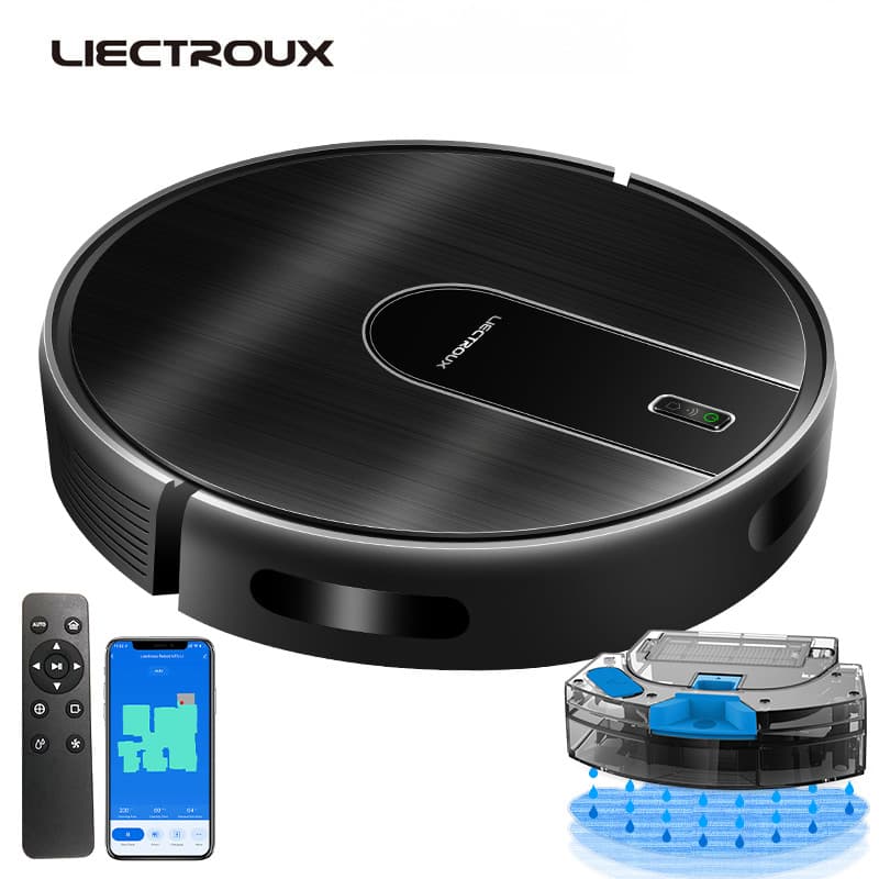 German Liectroux N7S-U Smart Robot Vacuum Cleaner APP Control Adjustable Suction Power