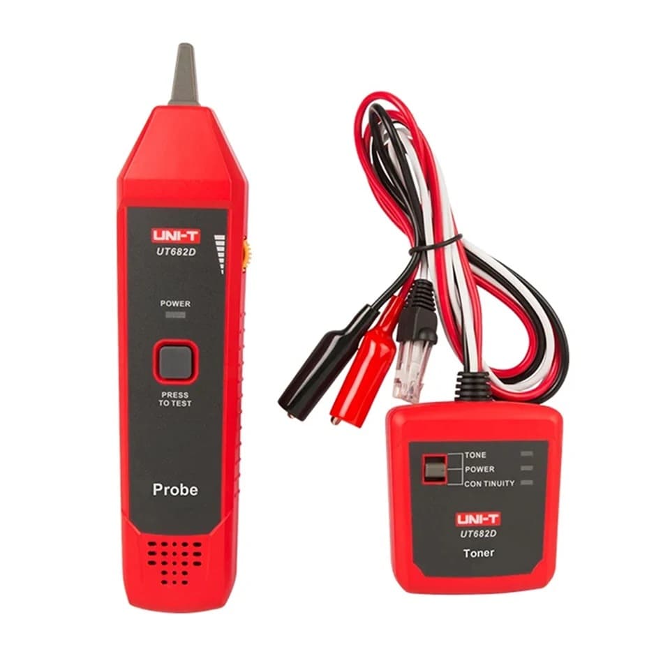UNI-T UT682D Network Cable Tester Telephone Twisted Pair Professional LAN Tracker