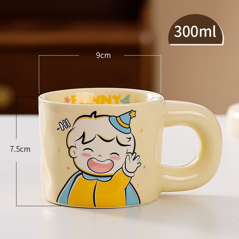 Cute Little Prince Cartoon Mug High Appearance Ceramic Cup Gift Office Women Water Cup Birthday Gift
