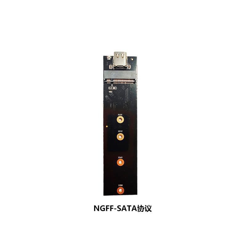 M.2 NGFF & NVMe SSD to Type-C/USB interface mobile adapter card