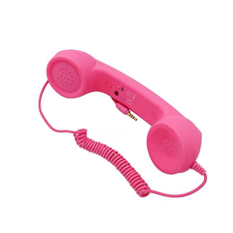 Type-C Direct Plug Phone Earpiece Microphone Retro Telephone Handset Handset C-Port External Microphone