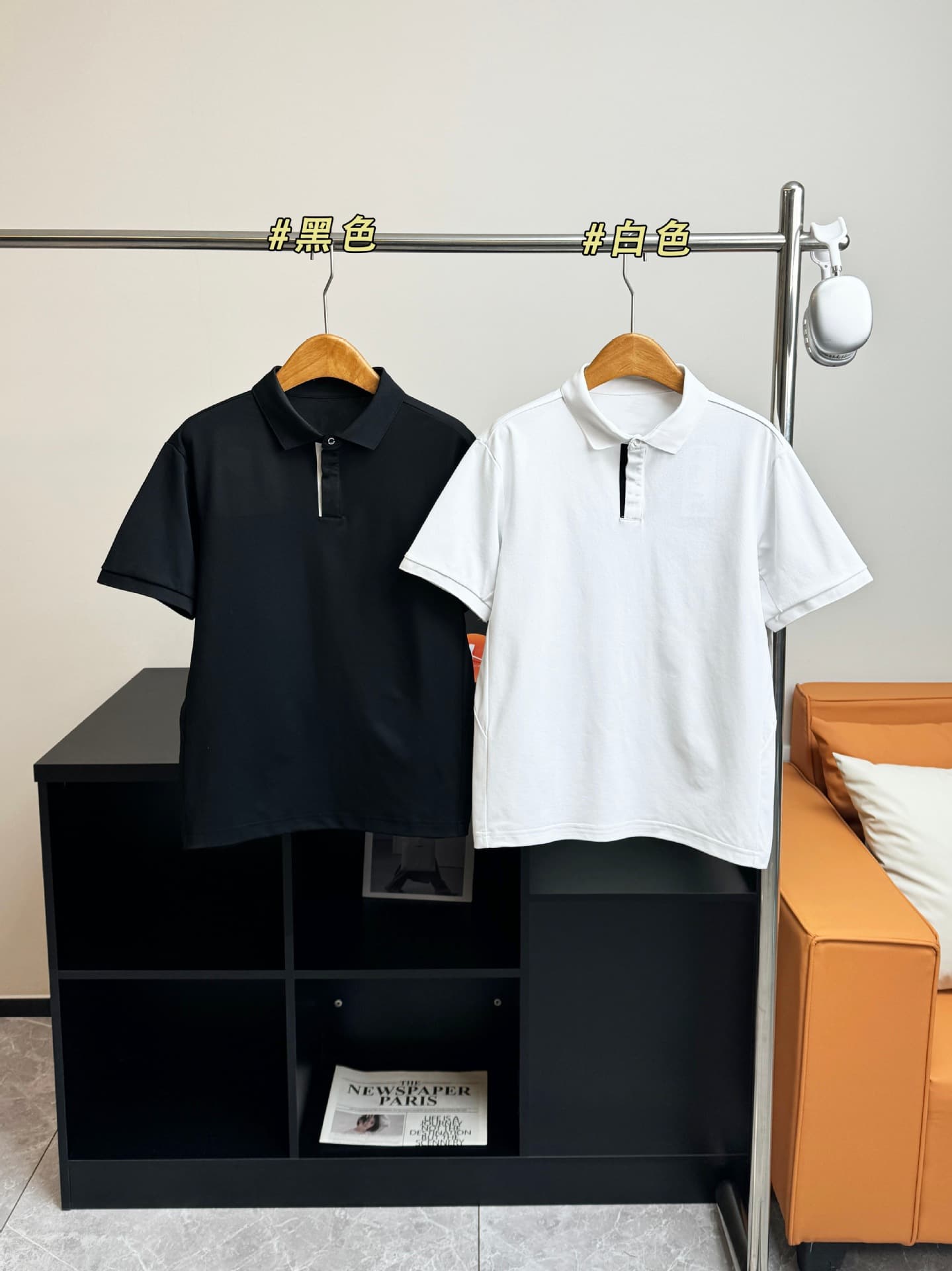 1295 Dijia's New Summer Style Outdoor Sports and Leisure Moisture-Absorbing and Quick-Drying Men's Lapel Polo Shirt Short-Sleeved T-Shirt