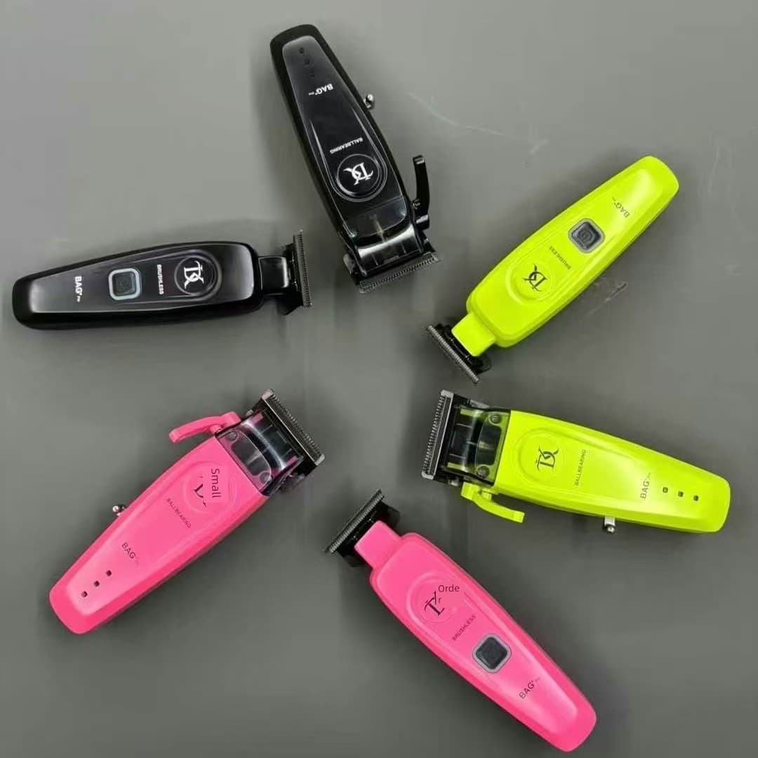 Dk Engraving Push Mrd Same High-Speed Brushless Motor Oil Head Gradient Push White Trimming Electric Hair Clipper Hairdressing