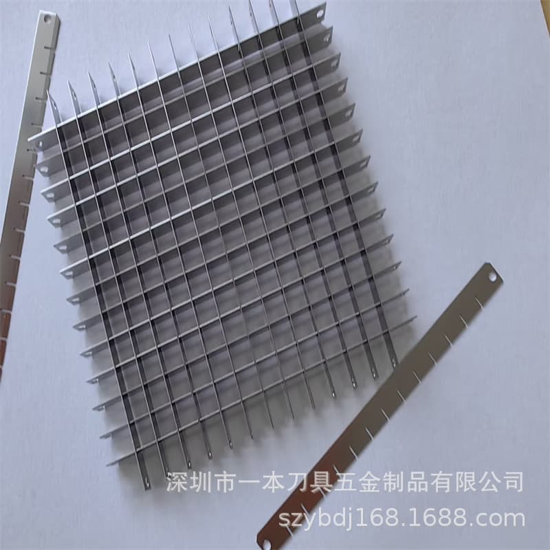 Stainless Steel Grid Dicing, Julienne, and Stripping Blade for French Fry Cutter, Tomato Slicing Blade