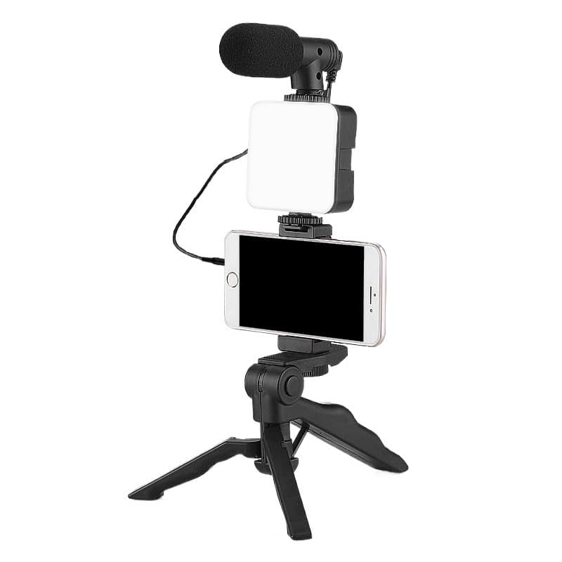 Pocket fill light for mobile live streaming, video conferencing, live desktop, leg-lengthening tripod, mini handheld fill light