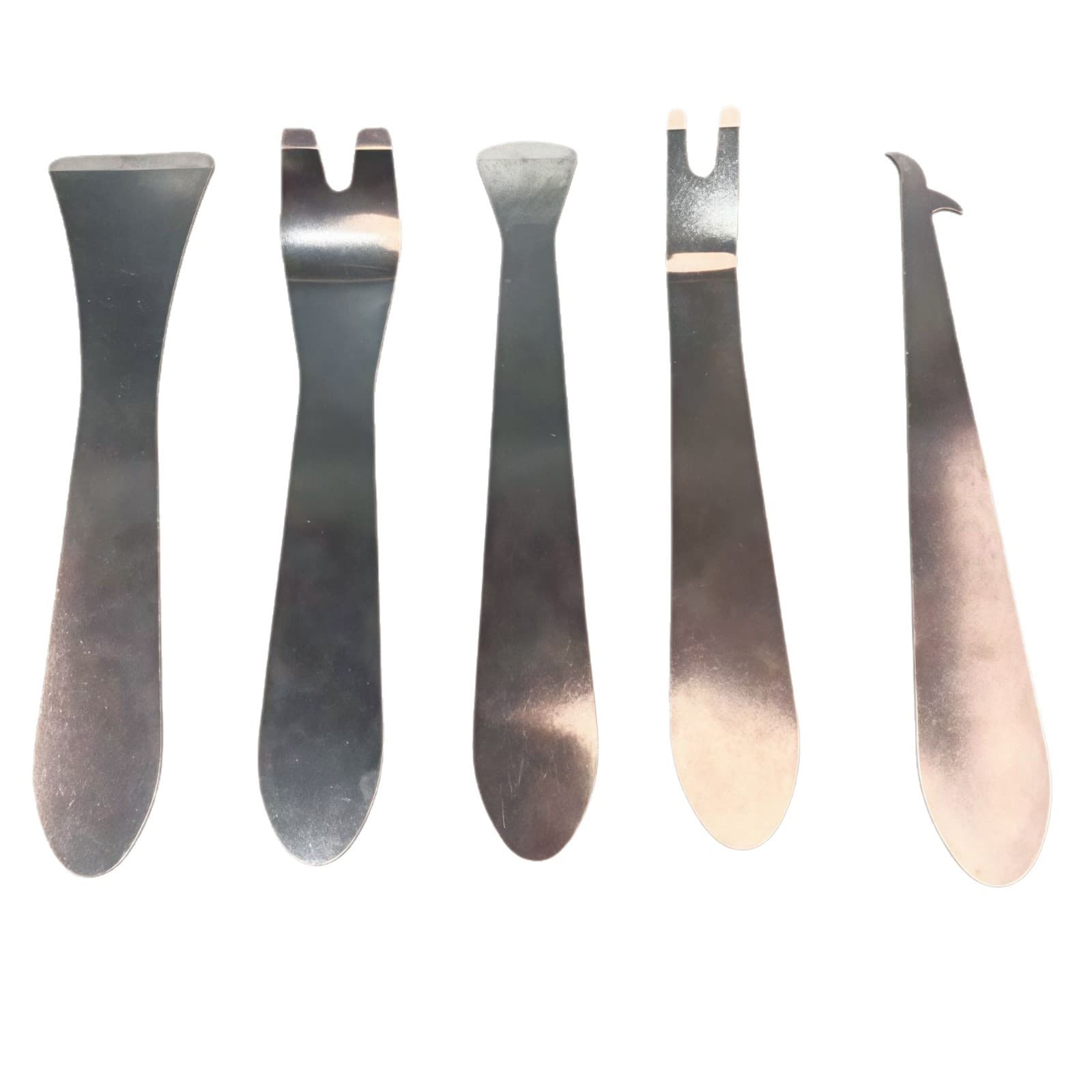 New stainless steel pry bar, metal pry bar, car interior disassembly and assembly door panel clip pry bar, audio system disassembly tool