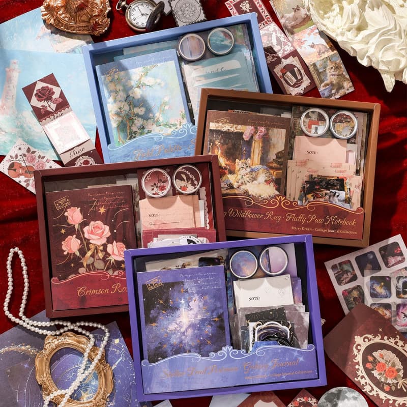 Yuezhen Creative Hoshino Dream Journal Set Gift Box - Cross-border Sticker & DIY Stationery Set Journal Materials