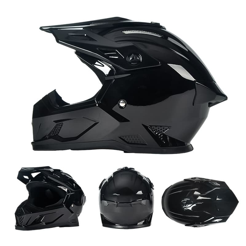 New Motorcycle Off-Road Helmet for Men and Women Outdoor Mountain Riding Rally Helmet Breathable Adult Kart Helmet