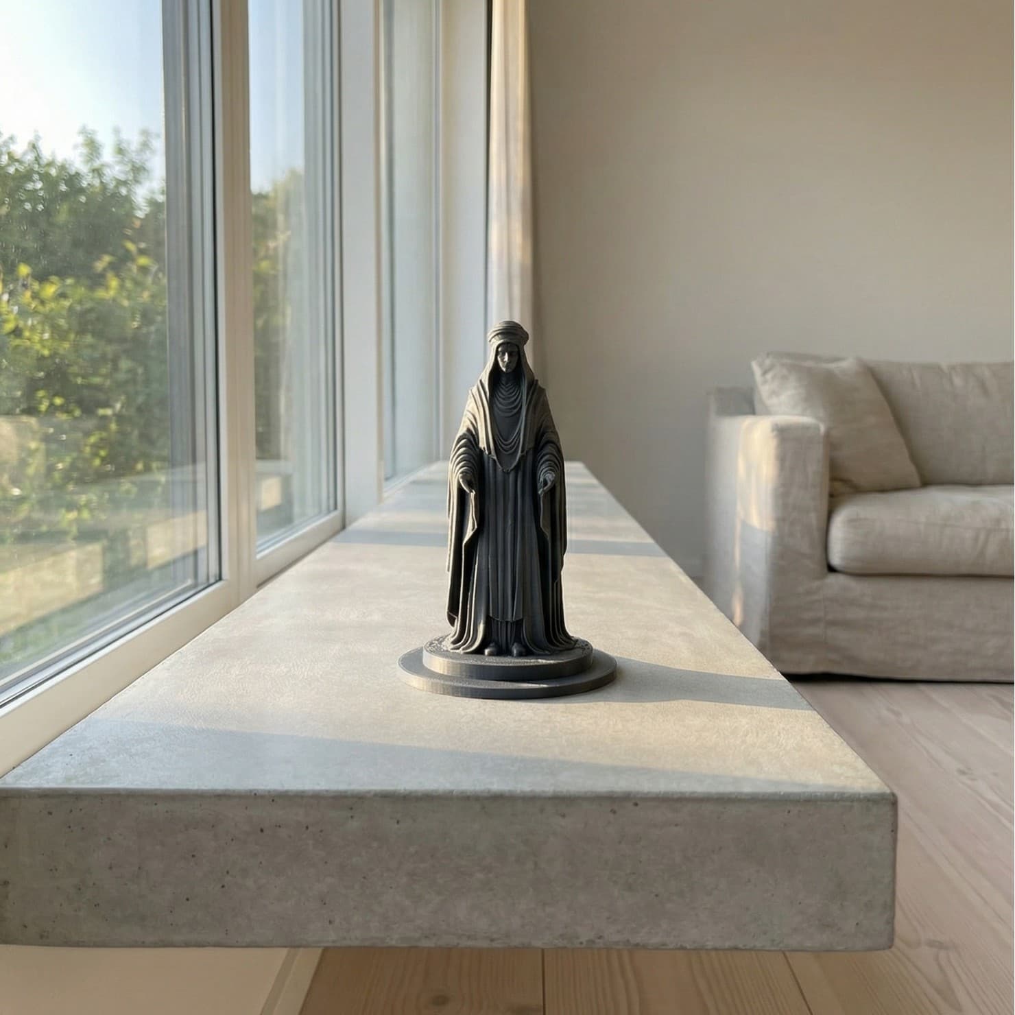 3D Printed Dark Priest Statue Desktop Decoration Holiday Gift Wholesale