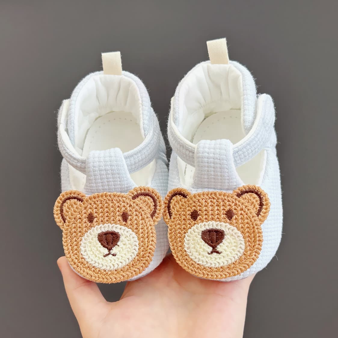 Spring Autumn Infant Baby Walking Shoes 0-1 Years Soft Sole Cotton Cartoon Newborn 100 Days Toddler Non-Slip