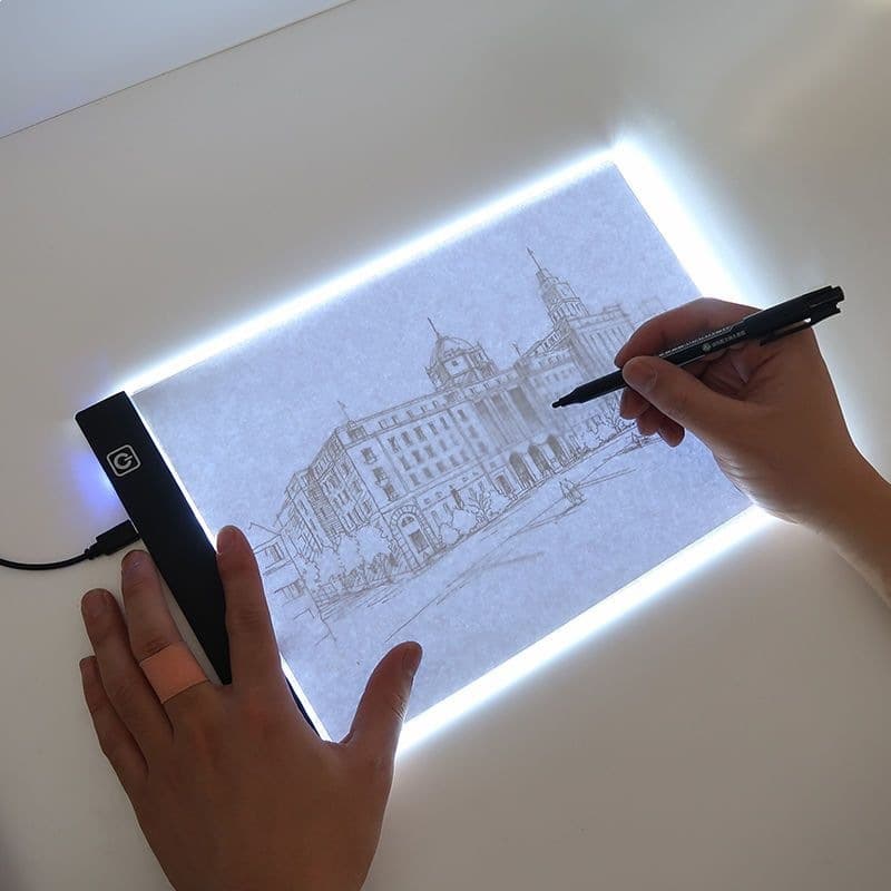 A4A3 Led Tracing Board Light Box for Sketching and Drawing, Animation Tracing Board