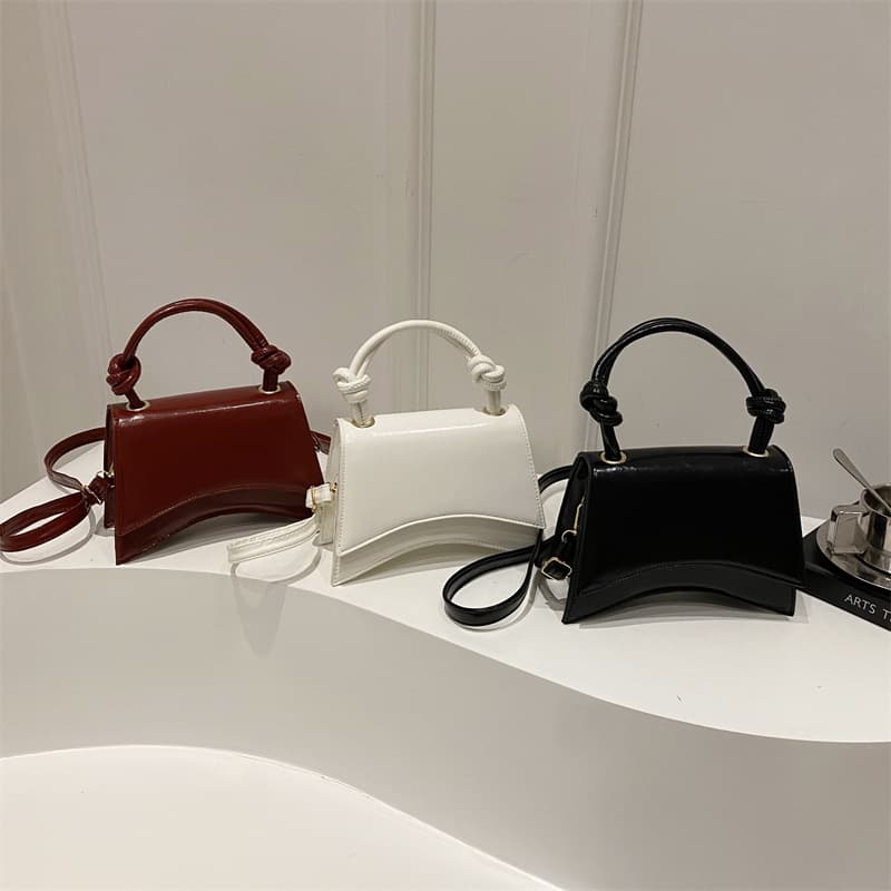Fashion Casual 2025 Spring New Fashionable Simple Solid Color Elegant Casual Crossbody Shoulder Bag for Women
