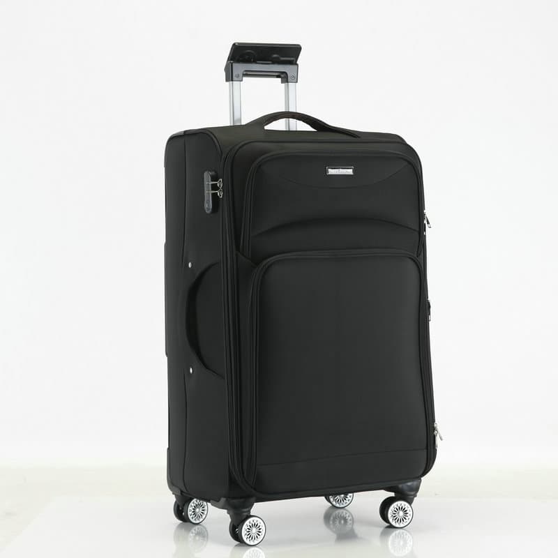Business Oxford Fabric Luggage with Spinner Wheels, Large Capacity Travel Suitcase, Password Lock Suitcase for Men, Women, and Students