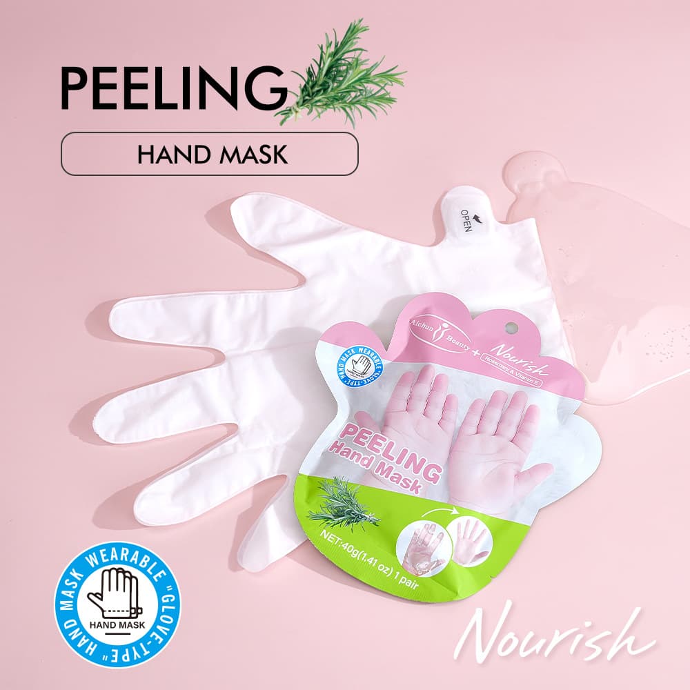 GUANJING Rosemary Peeling Hand Mask Exfoliating Moisturizing Hand Exfoliating Film